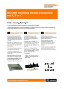 M8 CMM clamping kit with component set A,B or C